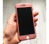 360° kryt iPhone 7/8, SE 2 - ružový